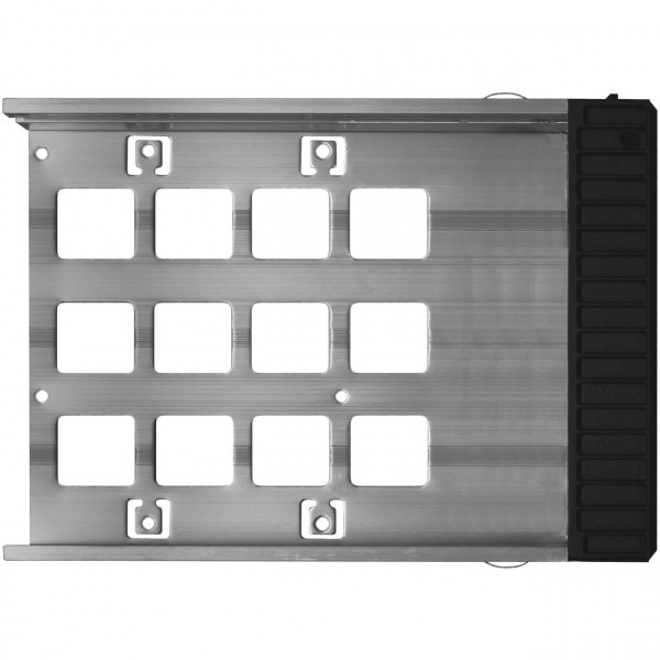 Carrier IcyBox IB-129SSK-B mit 4 HDD Schrauben black