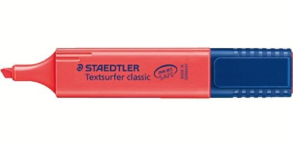 STAEDTLER Textmarker Textsurfer classic rot