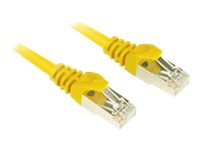 Sharkoon Kabel RJ45 CAT.6 SFTP 10,0m gelb
