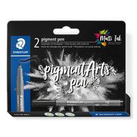 STAEDTLER MultiInk Pigment Arts intensiv pen schwarz