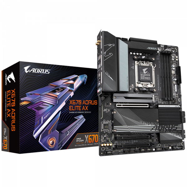 Mainboard Gigabyte X670 AORUS ELITE AX(X670,AM5,ATX,AMD)