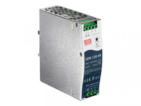 TRENDnet DIN Rail 48V 120W Supply for TI-PG541