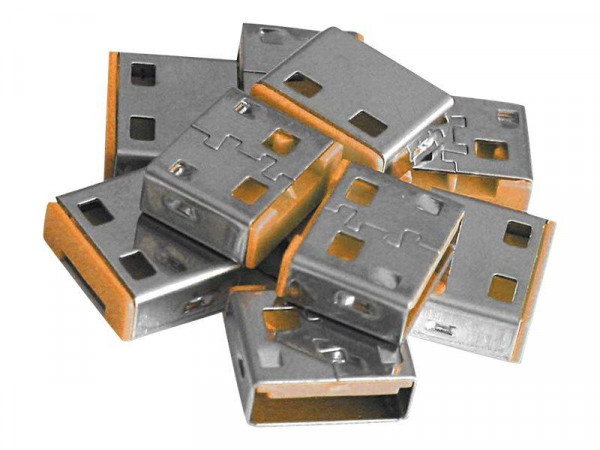 Lindy USB Portschlösser 10xOrange Erweiterungskit 40453