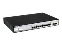 Switch 330mm D-Link DGS-1210-10MP 2*SFP/ 8*GE PoE+
