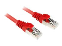 Sharkoon Kabel RJ45 CAT.6 SFTP 3,0m rot