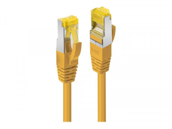 LINDY Patchkabel Cat6A RJ45 S/FTP Cat7 LSZH Kabel gelb 1,5m