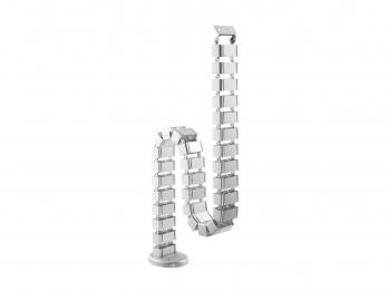 Equip Kabelwirbelsäule 7 " d Stahl Grundplatte weiß