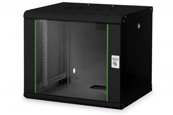 DIGITUS Wandgehäuse Unique 9HE 509x600x450mm schwarz
