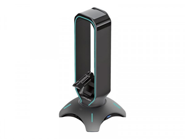 Headset LC-Power Headset-Ständer LC-HUB-HEAD-BUNGEE