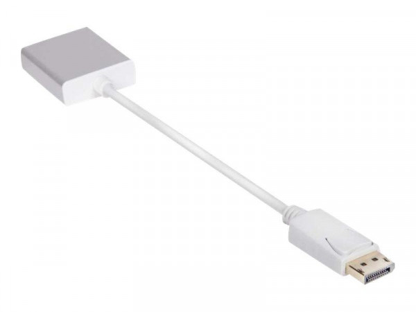 Club3D Adapter DisplayPort > VGA aktiv St/Bu Polybeutel