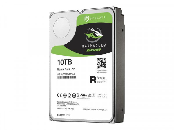 Seagate 8.9cm (3.5") 10TB SATA3 BarraCuda Pro 7200 256MB