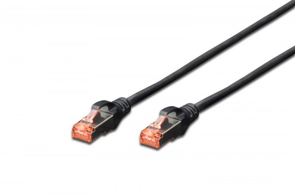 DIGITUS Patchkabel Cat6 S/FTP 2xRJ45 5.0m schw