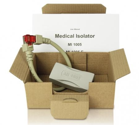 Baaske Netzwerk Isolator MED MI 1005 Retail (+ 25cm CAT5)