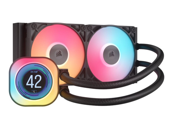 CORSAIR WAK iCUE LINK TITAN 240 RX LCD AIO 240mm