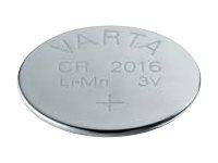 Varta Batterie Knopfzelle CR2016 3V 87mAh 1St.