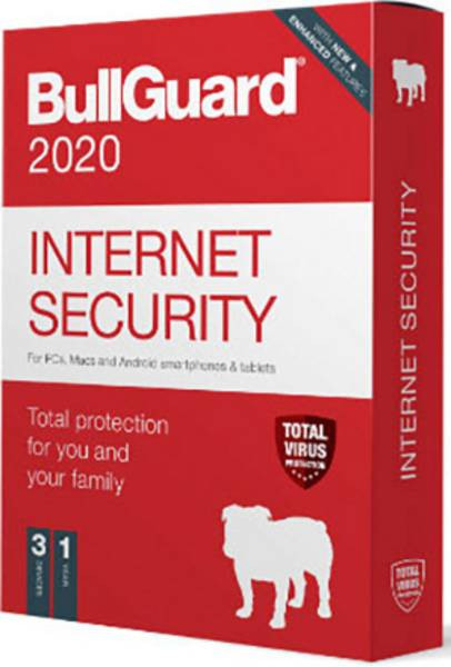 BullGuard Internet Sec.2020 1YR/3 Device Multi Device Retail
