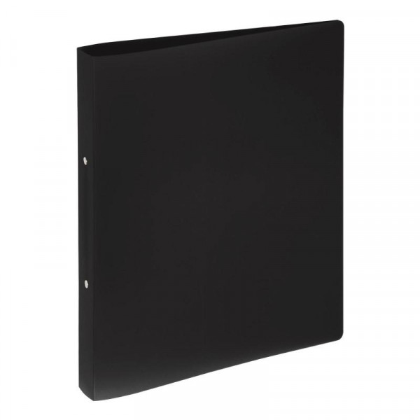 PAGNA Ringbuch A4 25mm PP 2-Ring-Mechanik schwarz