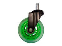 LC-Power Gaming Stuhlrollen univ. 7BG-SPEED (black/green)