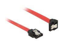SATA-Kabel Delock SATA III -> SATA down St/St 0.30m rot Clip