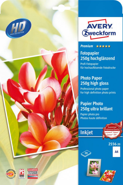 PAP Avery Zweckform Instant Dry Premium Fotopapier