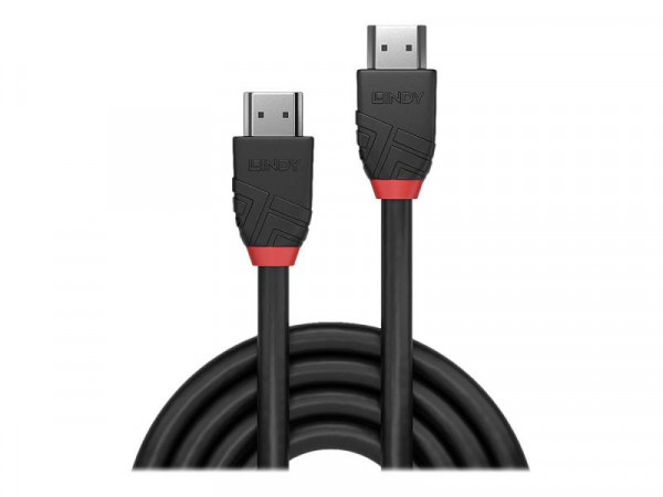 LINDY HDMI Kabel 8K60Hz, Black Line 2m
