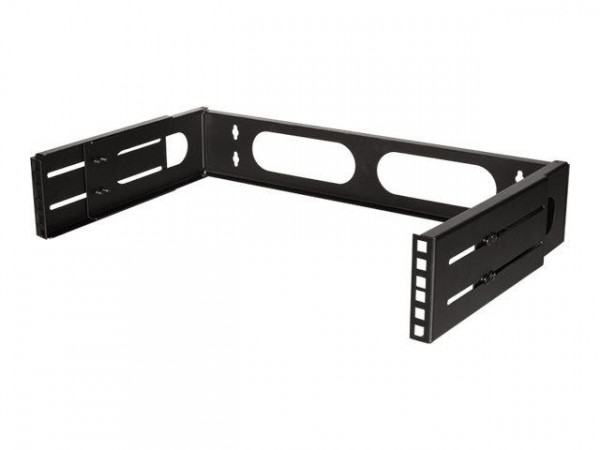 LogiLink 19" Wandhalterung 2 HE, schwarz