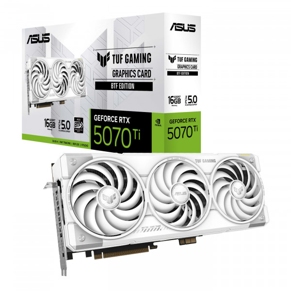 ASUS TUF-RTX5070TI-16G-BTF-WHITE