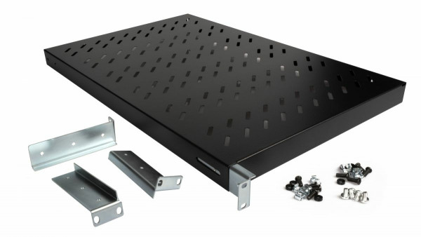 Equip 19" Fachboden var. für Serverschränke 100cm 1U schwarz