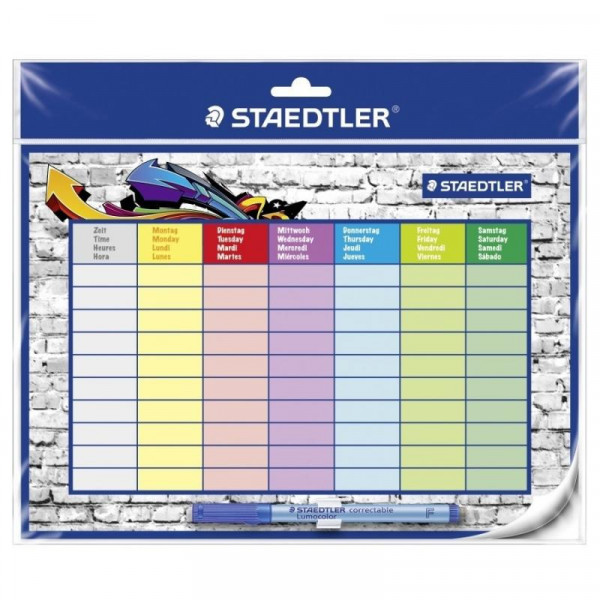 STAEDTLER Lumocolor Stundenplan