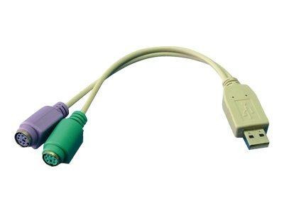 LogiLink Adapter USB A > PS/2 0.20m