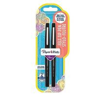 PAPER MATE Faserschreiber Flair B 2 Stk Schwarz