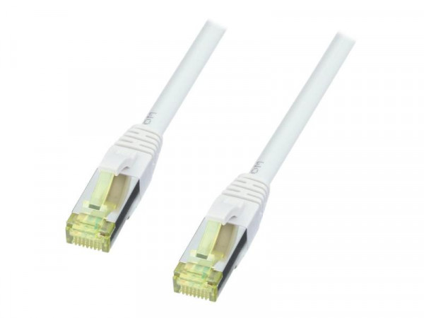 Lindy Patchkabel Cat6A S/FTP LSOH Cat7 Rohkabel grau 20m