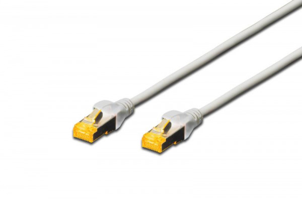 DIGITUS Patchkabel Cat6a S/FTP 2xRJ45 15.0m grau