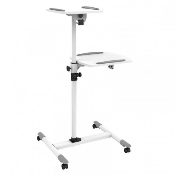 Techly Flexible Univ. Trolleys f. Notebook/Beamer,85-110cm,w