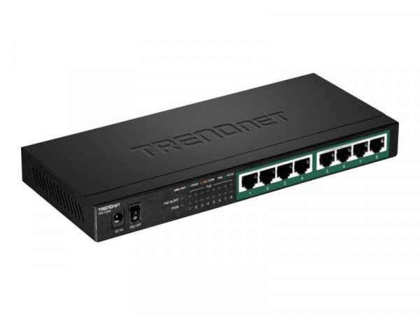TRENDnet 8-Port Gigabit PoE+ Switch (65W)