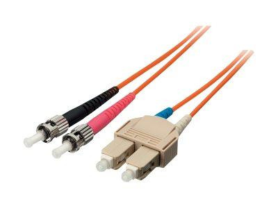 Equip LWL Patchkabel ST->SC 15.00m Singlemode Duplex OS2