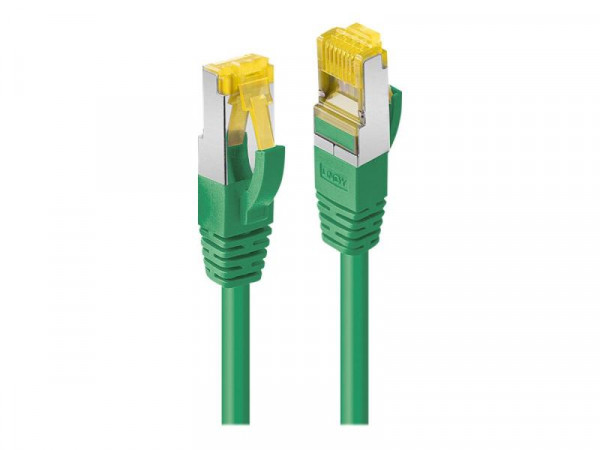 LINDY Patchkabel Cat6A RJ45 S/FTP Cat7 LSZH Kabel grün 10m