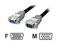 Equip VGA-Verl. D-Sub15 -> D-Sub15 St/Bu 3,00m HQ sch
