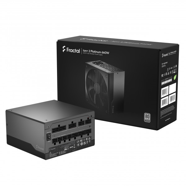 Netzteil FRACTAL DESIGN 660W ION+ 2 660P Modular (80+Plat)