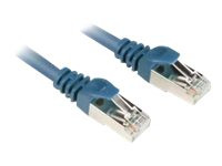 Sharkoon Kabel RJ45 CAT.6 SFTP 2,0m blau