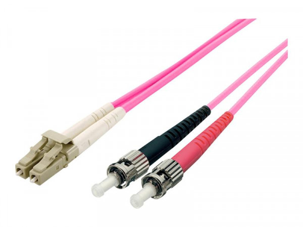 Equip LWL Patchkabel LC->ST 1.00m Multimode Duplex OM4