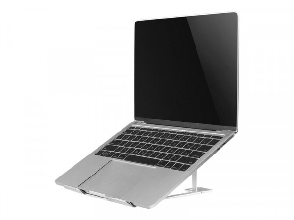 NewStar Notebookständer bis 17" max 10KG, faltbar, silber
