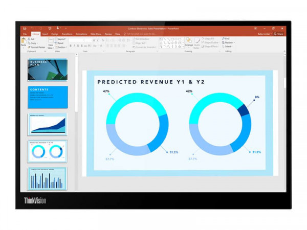 Lenovo ThinkVision M14d (14,0") 2K IPS USB-C