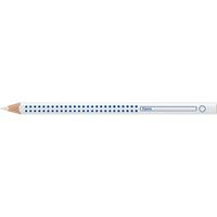 FABER-CASTELL Buntstift Jumbo Grip Heft & Tafel weiß 12Stk.