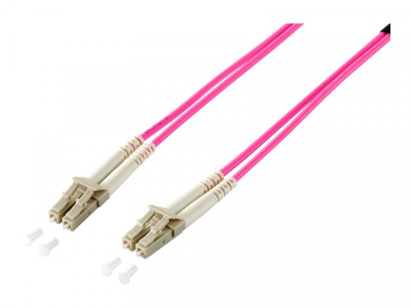 Equip LWL Patchkabel LC->LC 1.00m Multimode Duplex OM4