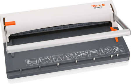 Peach Drahtbindegerät inkl. Schließer PB300-15 weiß