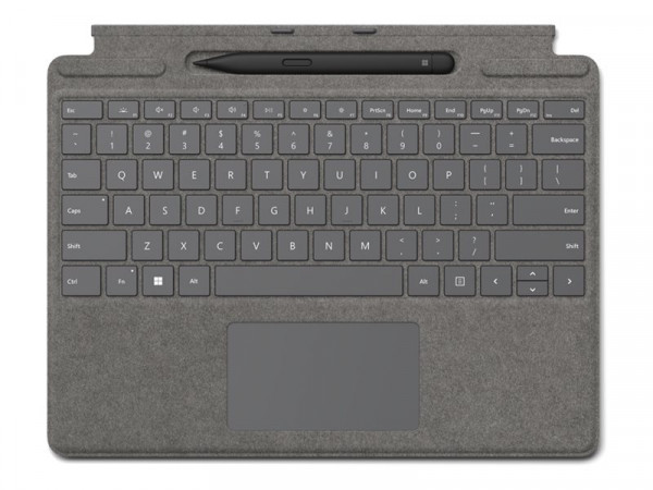 Microsoft Surface Type Cover + SlimPen UK Platinum