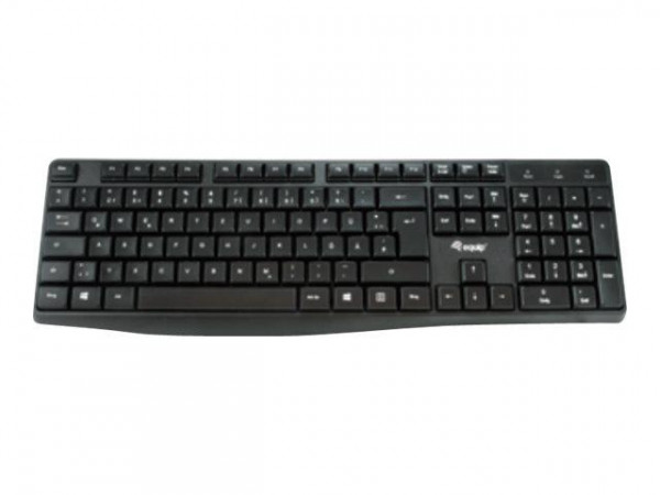 Equip Kabelgebundene USB Keyboard schwarz, italienis. Layout