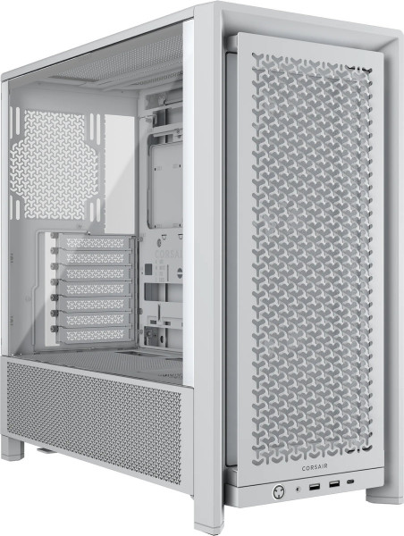 CORSAIR Geh Midi FRAME 4000D RS Mid-Tower, White