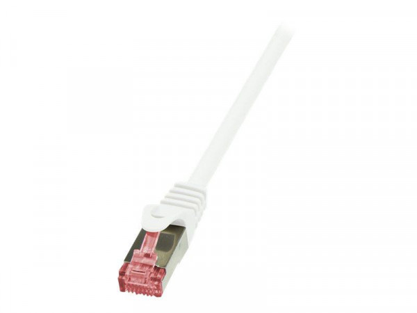 LogiLink Patchkabel RJ45 S/FTP Cat6 30.00m weiß PIMF